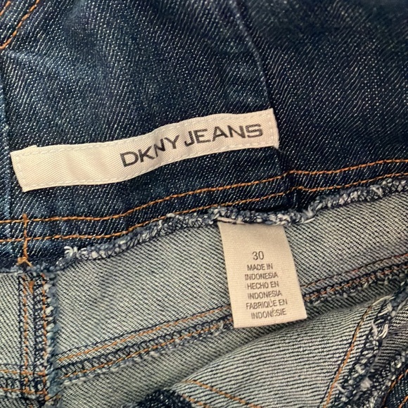 DKNY High Waisted Jean Shorts - Picture 6 of 7